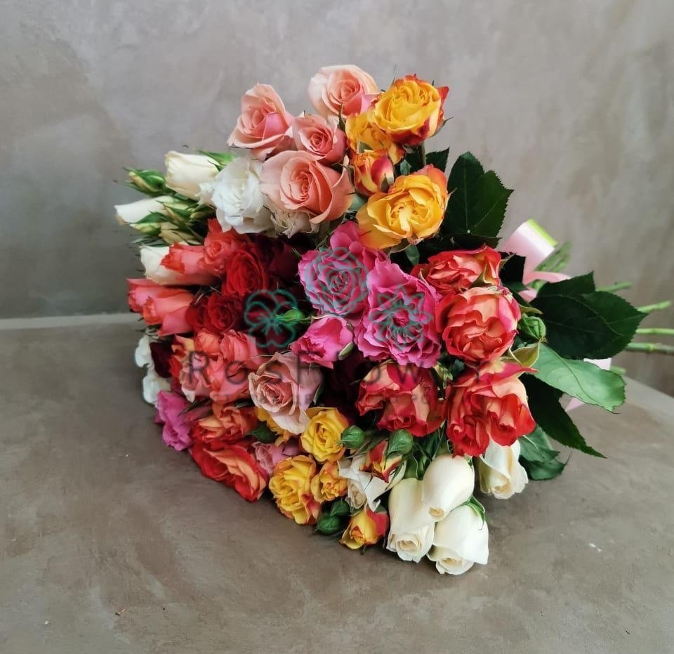 Букет цветов из: Розы в Талицах Ивановской области