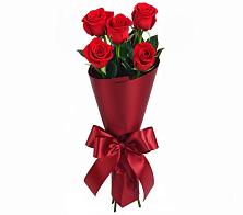 Букет 5 Красных роз Эдлесс Лав в Талицах Ивановской области