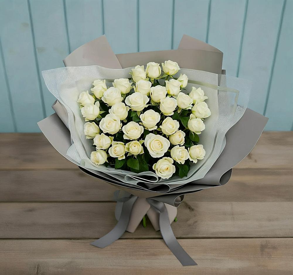 Букет Белоснежная нежность в Талицах Ивановской области