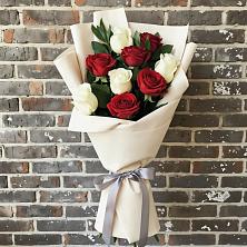 Букет цветов из:  Розы в Талицах Ивановской области