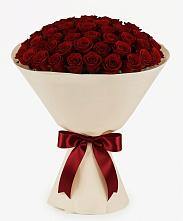 Букет 101 Бордовая роза Блэк Бакарра в Талицах Ивановской области