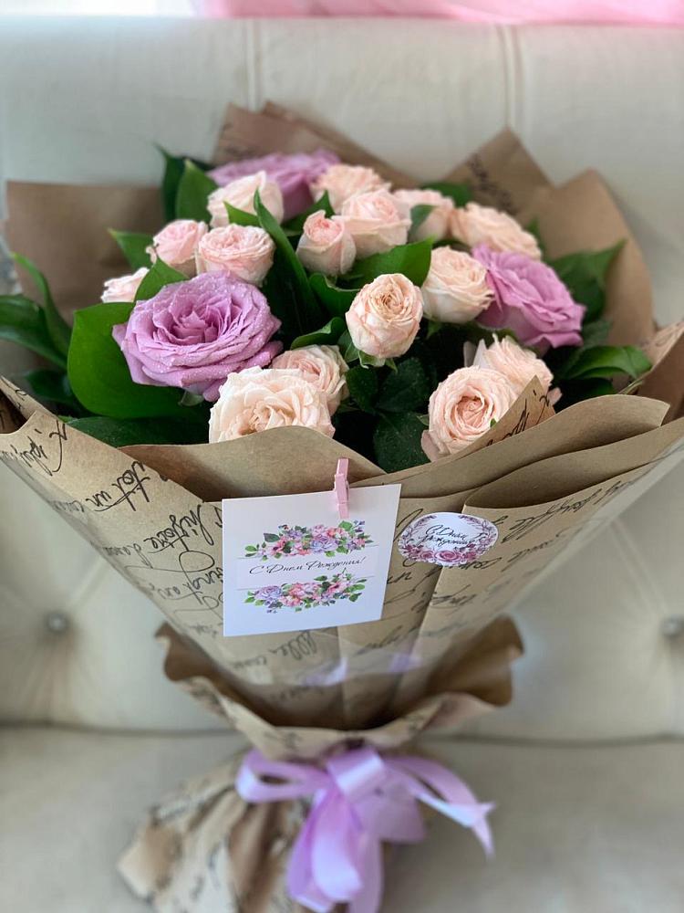 Букет цветов из: Розы в Талицах Ивановской области