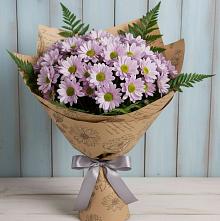 Букет цветов из:  Хризантемы в Талицах Ивановской области