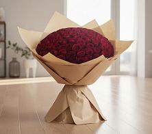 Букет 101 Красная роза в Талицах Ивановской области