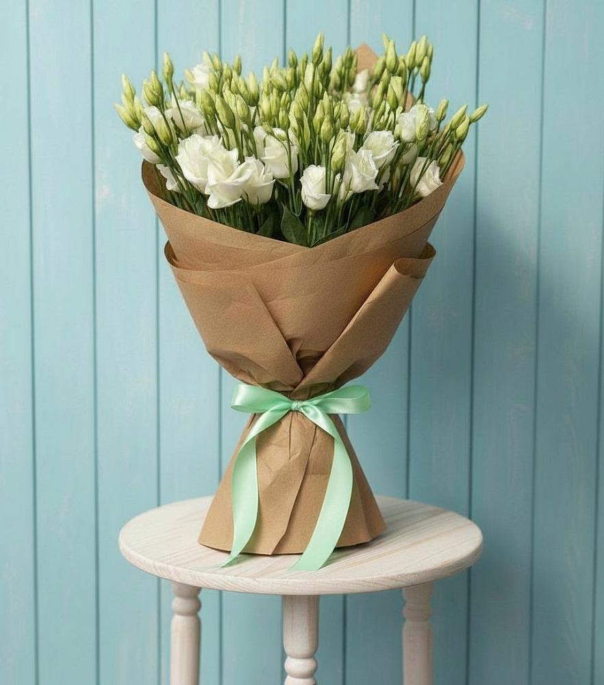 Букет цветов из: Лизиантусы в Талицах Ивановской области