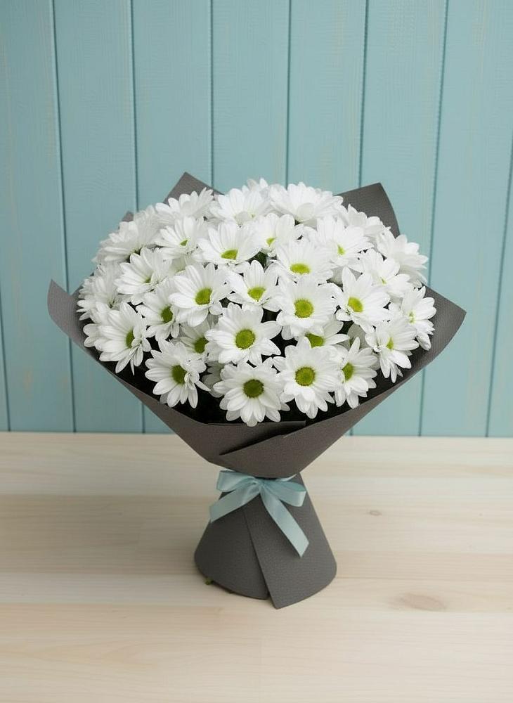 Букет цветов из: Хризантемы в Талицах Ивановской области