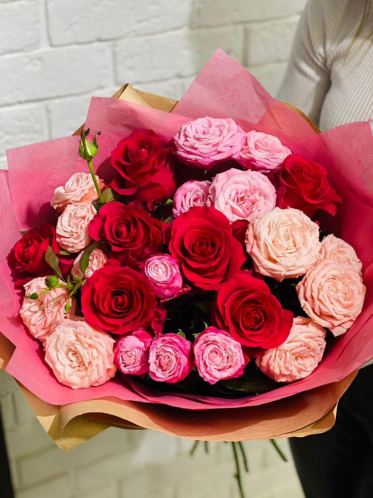 Букет цветов из: Розы в Талицах Ивановской области