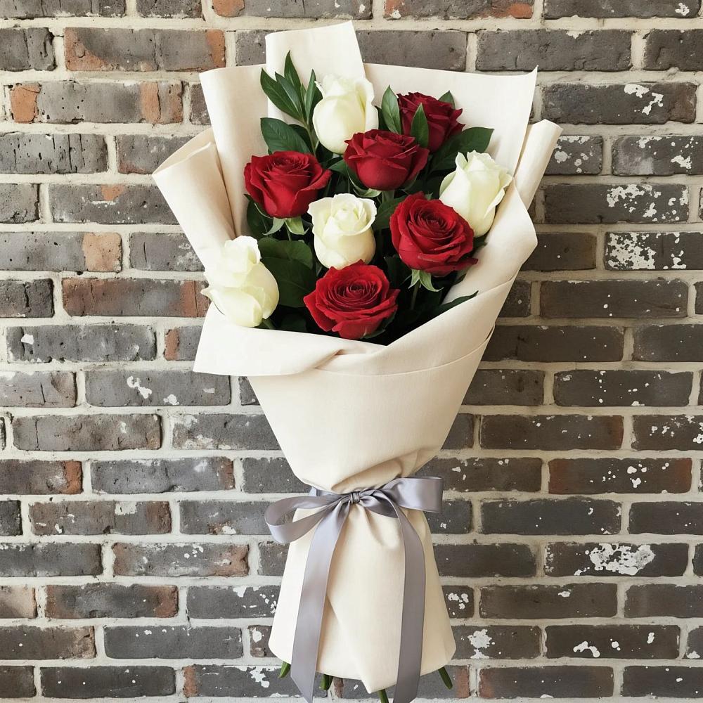 Букет цветов из: Розы в Талицах Ивановской области