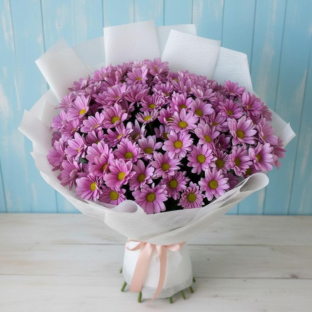 Букет цветов из: Хризантемы в Талицах Ивановской области