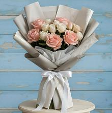 Букет цветов из:  Розы в Талицах Ивановской области