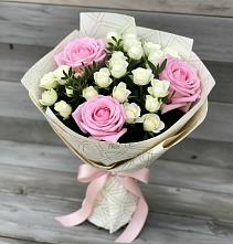 Букет цветов из:  Розы в Талицах Ивановской области