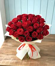Букет 29 Красных роз в Талицах Ивановской области
