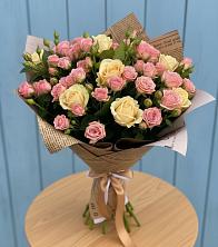 Букет цветов из:  Розы в Талицах Ивановской области