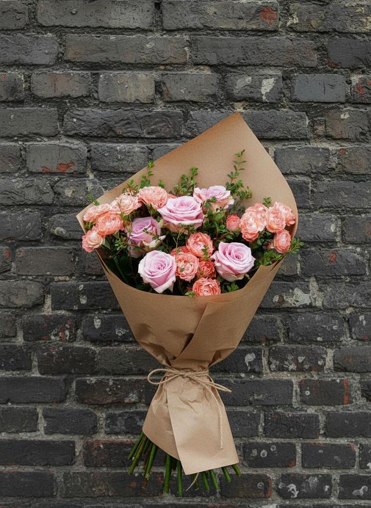 Букет цветов из: Розы в Талицах Ивановской области